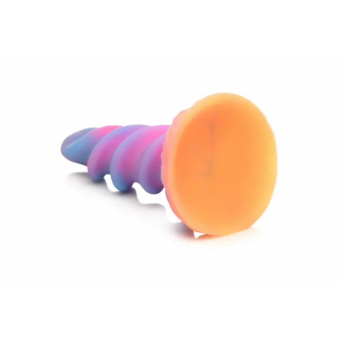 Фалоімітатор Creature Cocks Glow-in-the-Dark Unicorn Dildo — фото 4