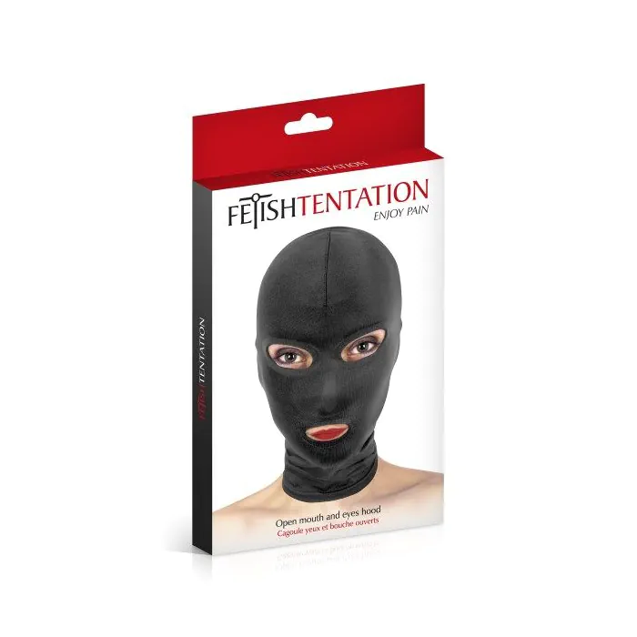 Маска Fetish Tentation Open Black — фото 3