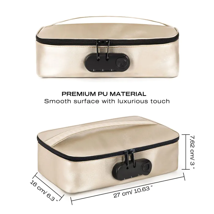 Кейс для іграшок Dorcel Discreet Box Luxury Gold — фото 6