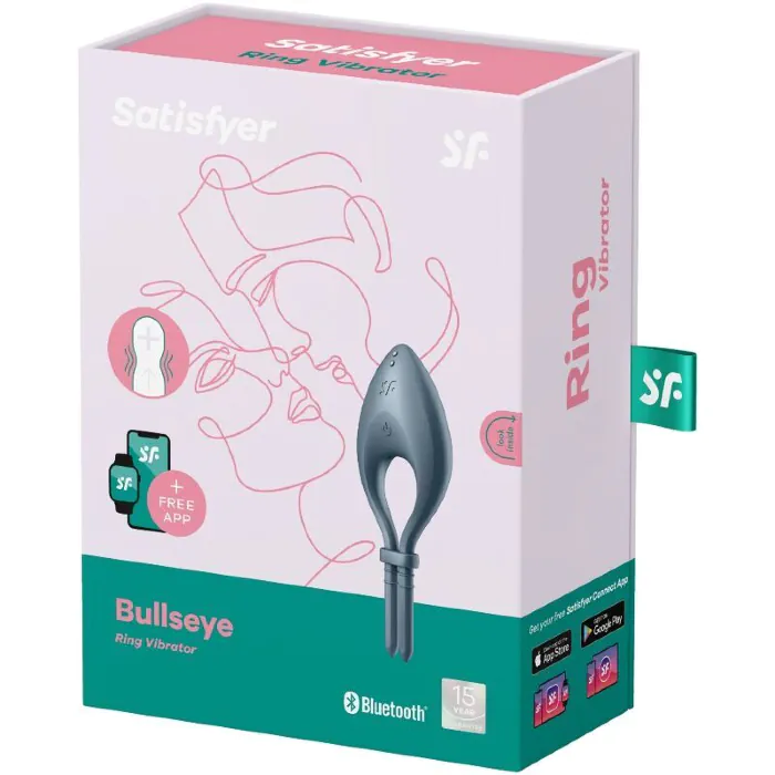 Ерекційне смарт-віброкільце ласо Satisfyer Bullseye — фото 3
