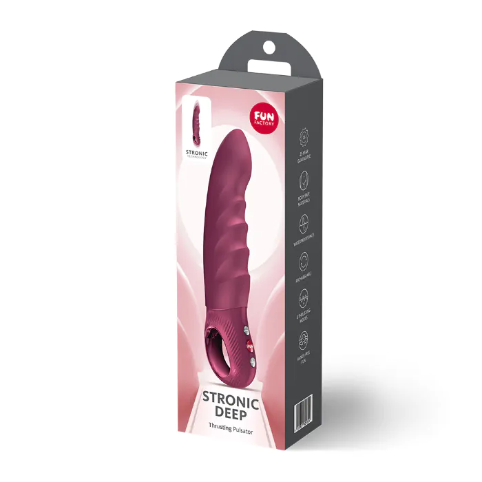 Пульсатор Fun Factory Stronic Deep Wine Red — фото 11