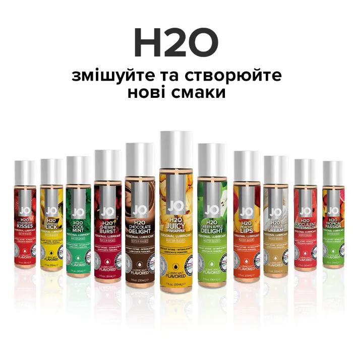 Лубрикант на водній основі JO H2O Juicy Pineapple 120 мл — фото 6