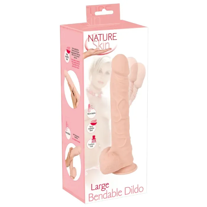 Фалоімітатор Dildo Large by Nature Skin — фото 9