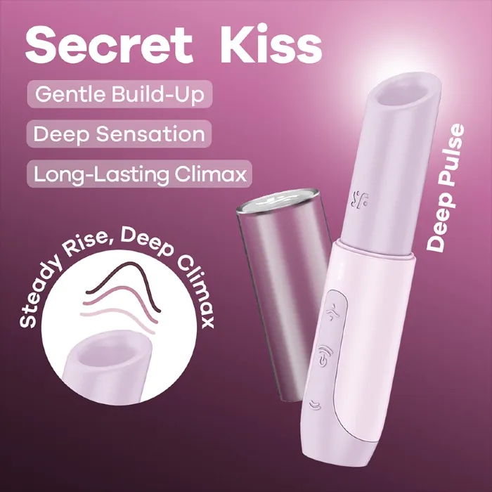 Вібратор помада Satisfyer Secret Kiss — фото 8