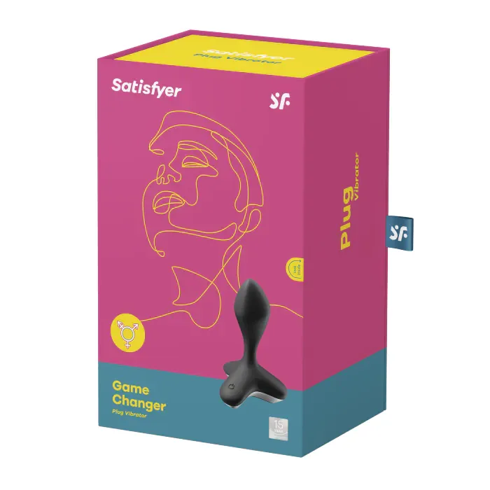 Анальна пробка з вібрацією Satisfyer Game Changer black — фото 8