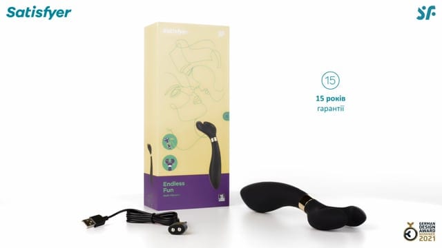 Стимулятор Satisfyer Endless Fun, три мотори — фото 3