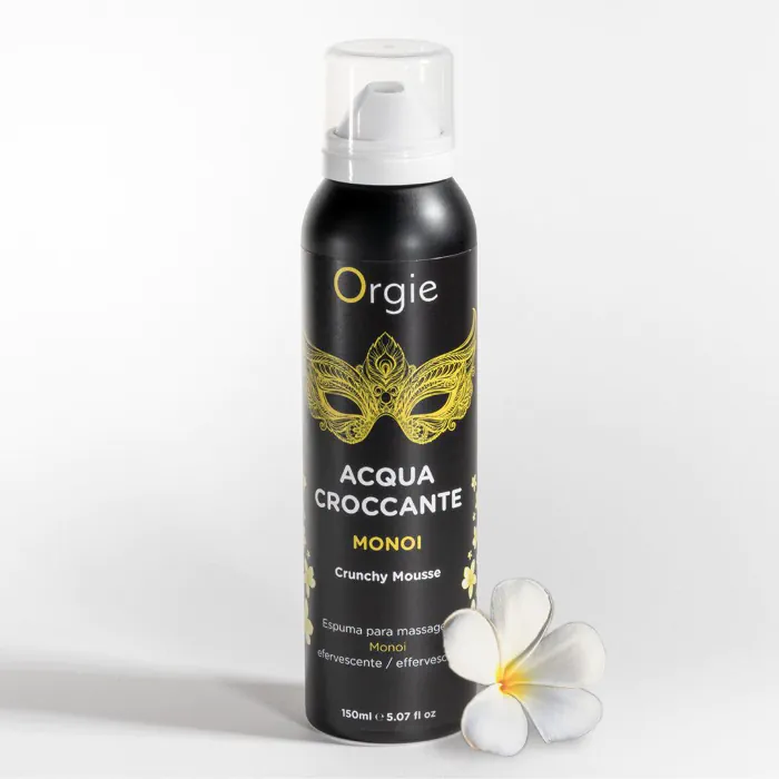 Масажна пінка Orgie Acqua Croccante Monoi ефект бульбашок, що лопаються — фото 4