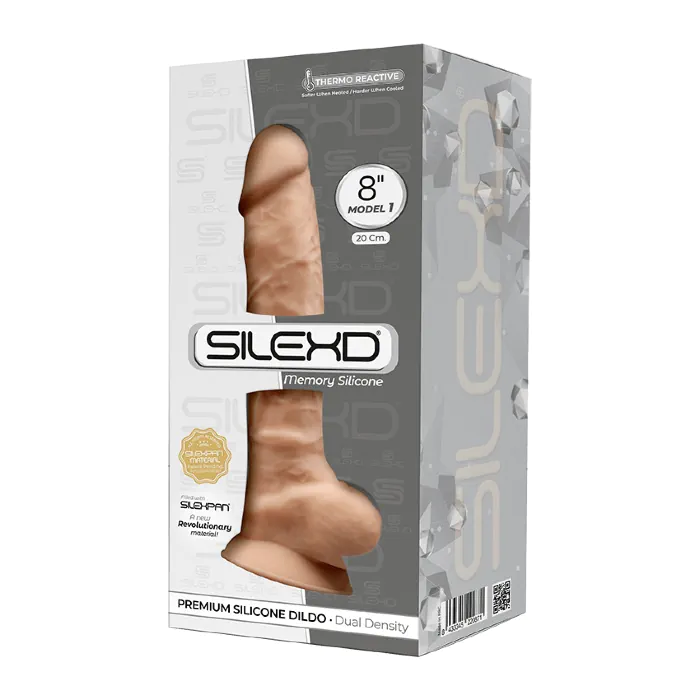 Фалоімітатор SilexD Model 1 Vetus Flesh 8" — фото 11