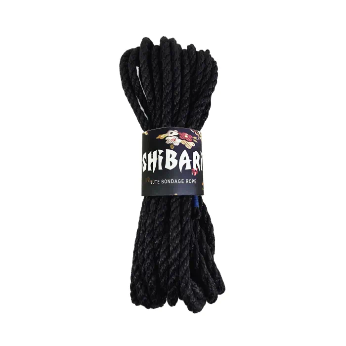 Джутова мотузка Feral Feelings Shibari Rope Black 8 м