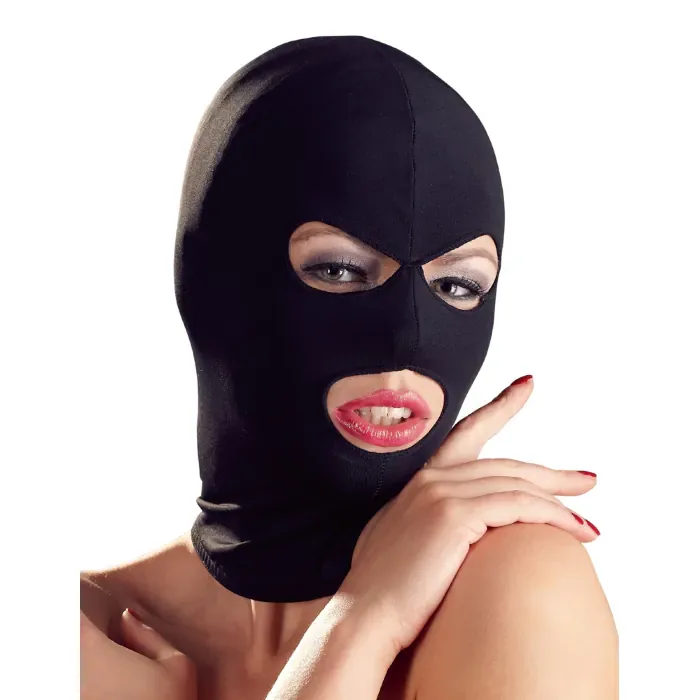 Маска садомазо Bad Kitty Black