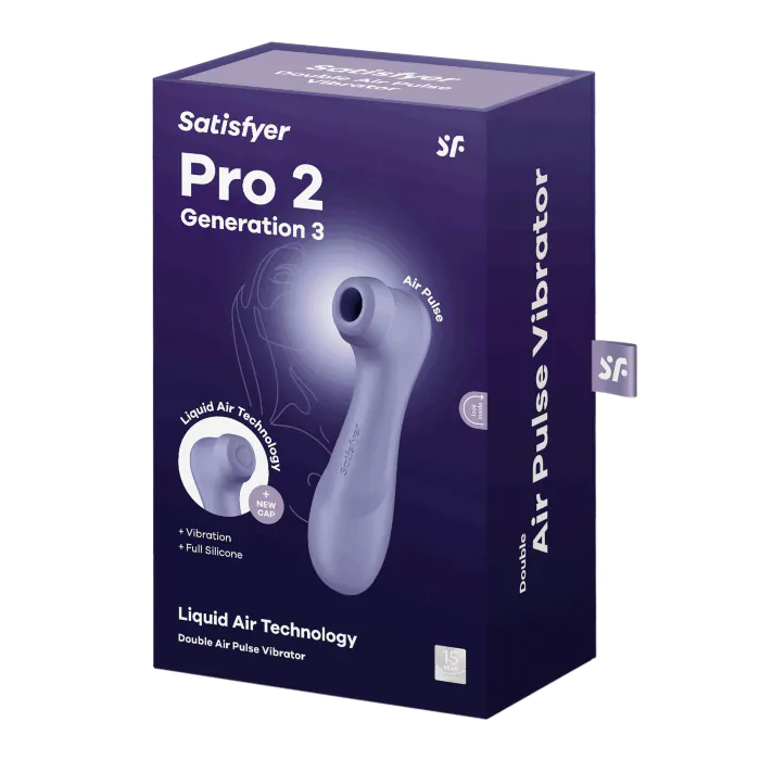 Вакуумний стимулятор Satisfyer Pro 2 Gen 3 with Liquid Air Violet — фото 8