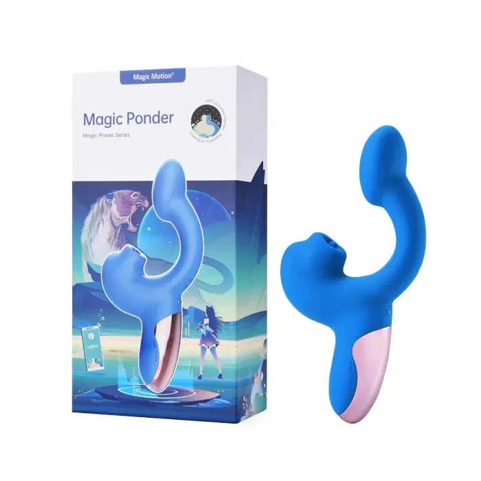 Смарт-вібратор Magic Motion Ponder Blue — фото 7