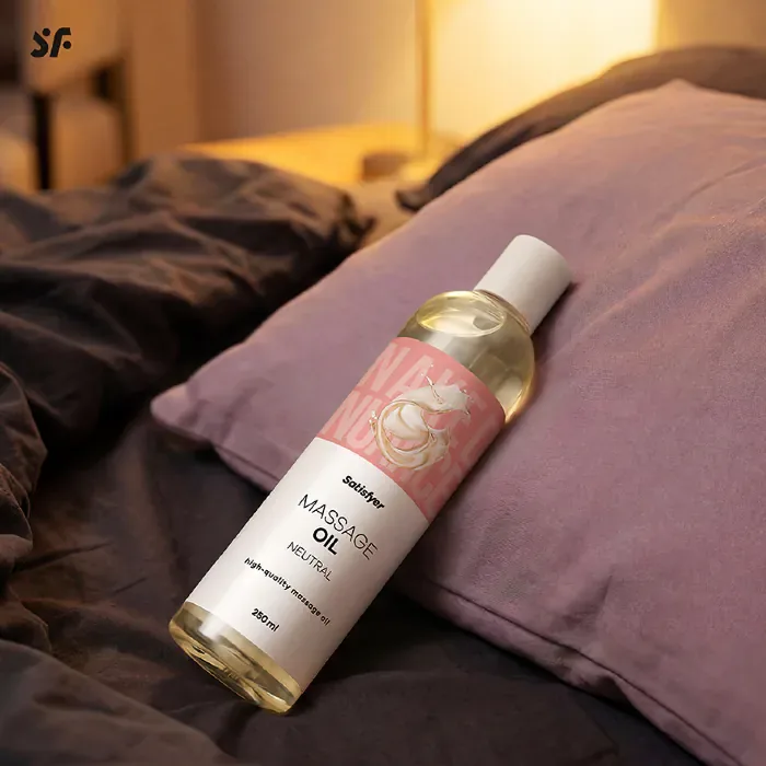 Масажна олія Satisfyer Massage Oil Neutral 250 мл — фото 10
