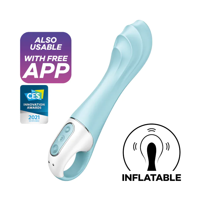Вібратор Satisfyer Air Pump Vibrator 5+