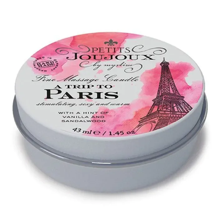Масажна свічка Petits Joujoux Paris Vanilla and Sandalwood