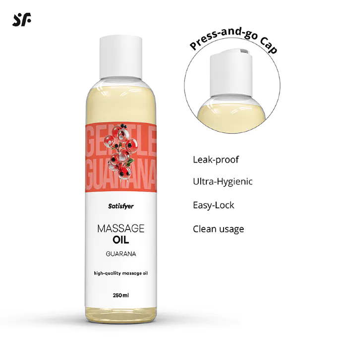 Масажна олія Satisfyer Massage Oil Guarana 250 мл — фото 4