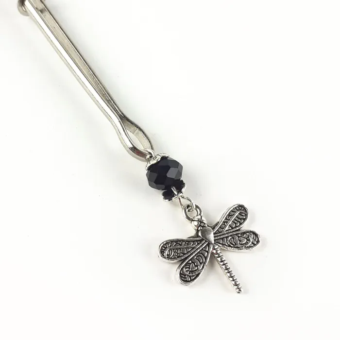 Затискач для клітора Art of Sex Clit Clamp Silver Pearl Dragonfly — фото 2