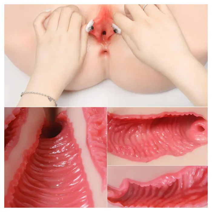 Мастурбатор Kokos 004 Vanilla Onahole Real Vagina Double Layer — фото 6