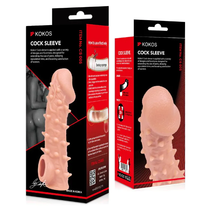 Насадка на член Kokos Cock Sleeve CS 005 S — фото 7