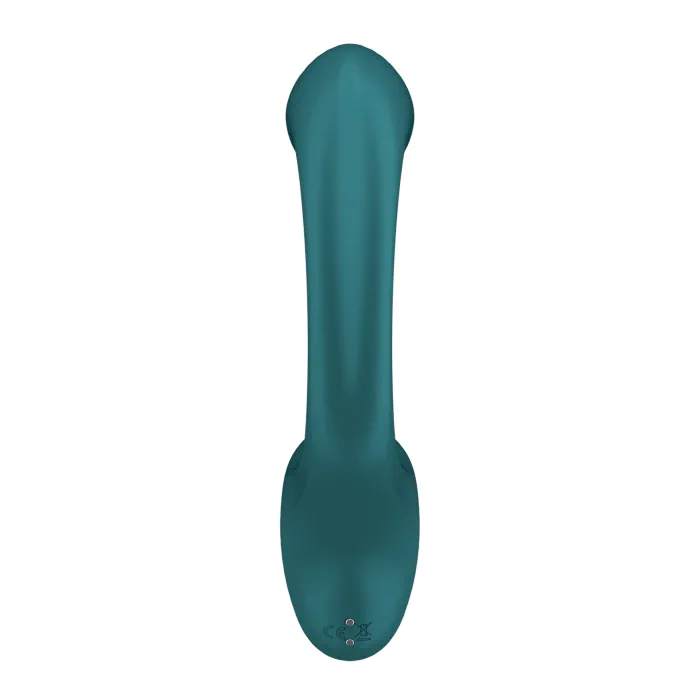 Вагінально-кліторальний вібратор Satisfyer G for Goddess 2 Bottle Green — фото 4