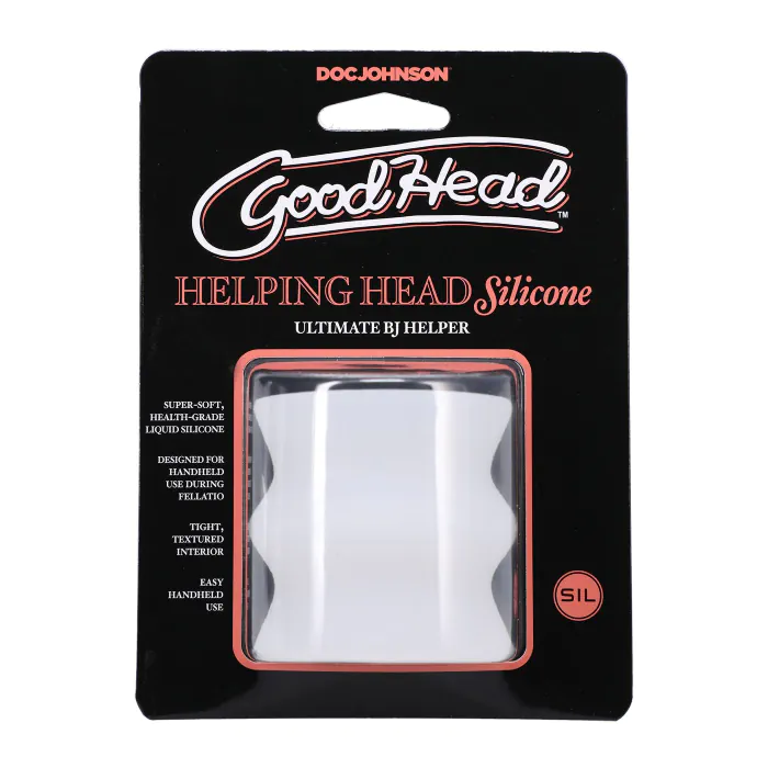 Мастурбатор Doc Johnson GoodHead Helping Head Silicone — фото 4