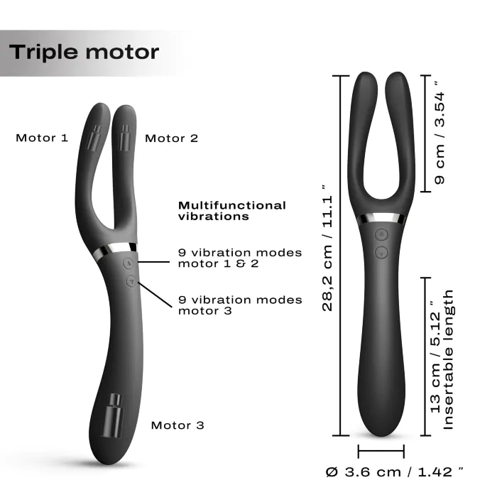 Вібратор Dorcel Infinite Joy Black — фото 3