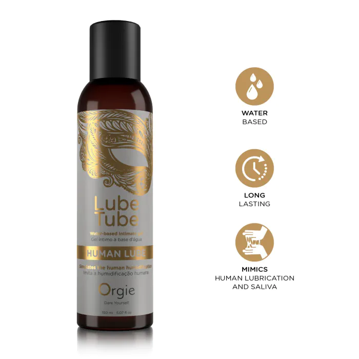 Лубрикант Orgie Lube Tube Human Lube 150 мл — фото 3