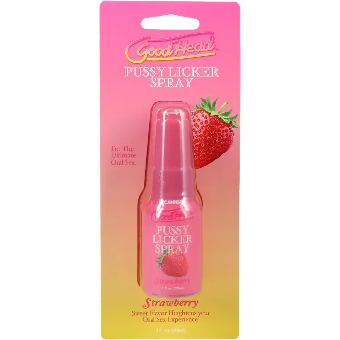Спрей для кунілінгусу Doc Johnson GoodHead Pussy Licker Spray Strawberry 29 мл — фото 2