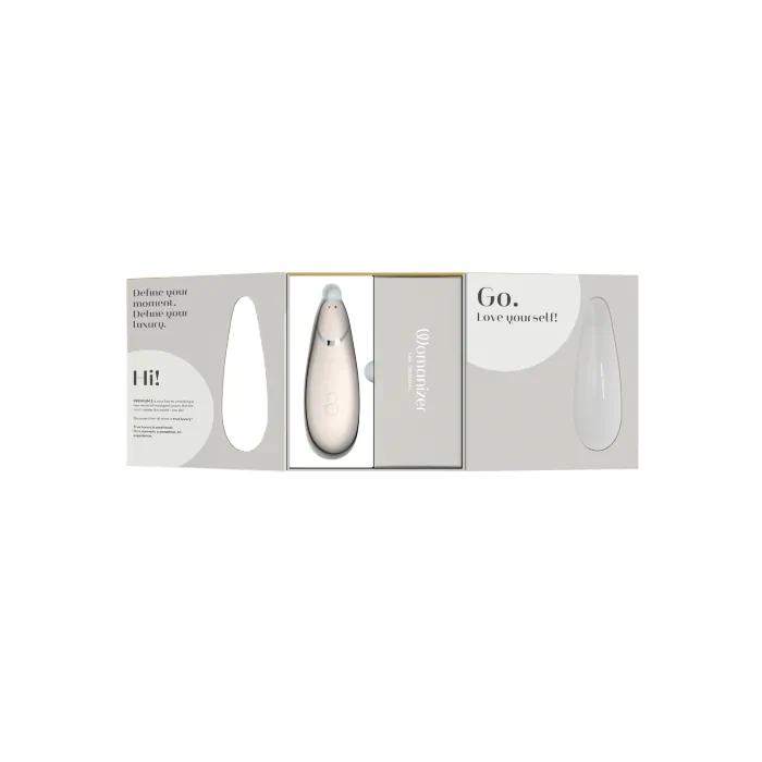Стимулятор Womanizer Premium 2 Warm Gray — фото 11