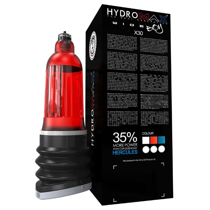 Гідропомпа Bathmate Hydromax 7 WideBoy Red (X30) — фото 2