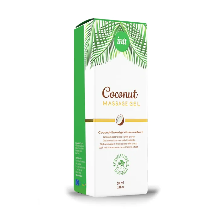 Стимулюючий масажний гель для інтимних зон Intt Coconut 30 мл — фото 2