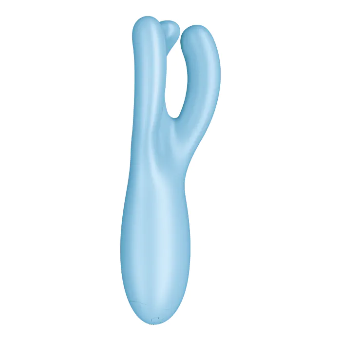 Смарт-вібратор Satisfyer Threesome 4 blue — фото 4