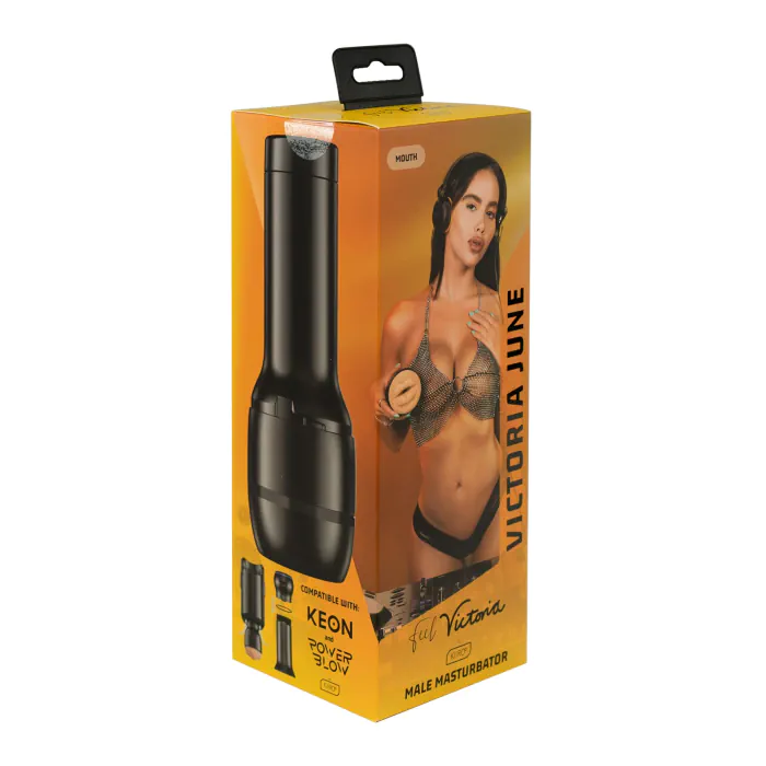 Мастурбатор Kiiroo Feel Victoria June Mouth Stroker PBC — фото 6