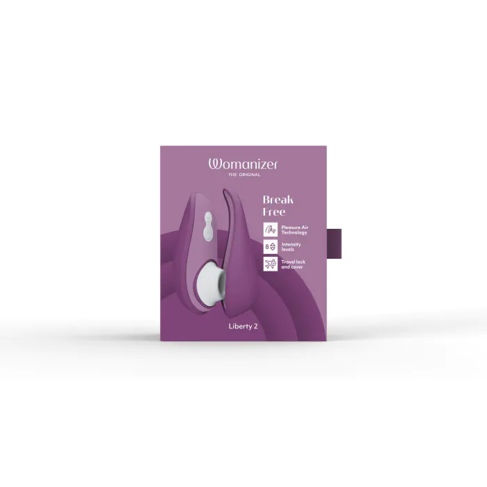 Вакуумний стимулятор Womanizer Liberty 2 Purple — фото 15