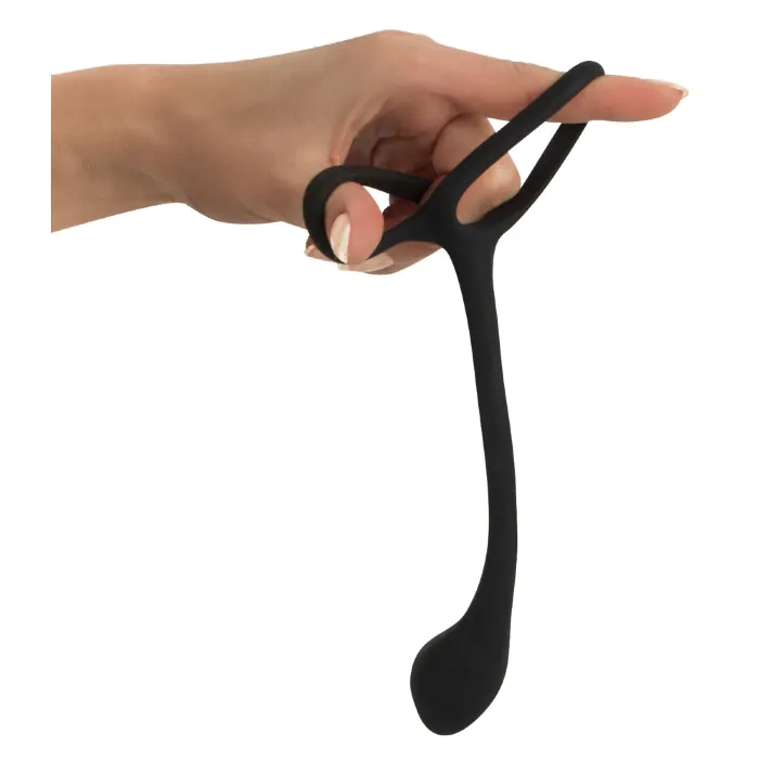 Насадка Black Velvets Cock + Ball ring — фото 6