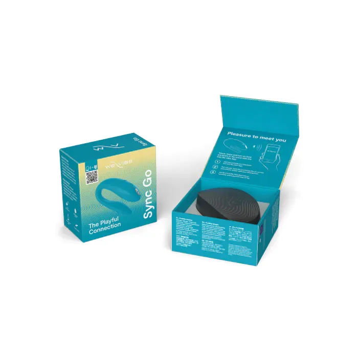 Смарт-вібратор We-Vibe Sync Go Turquoise — фото 16