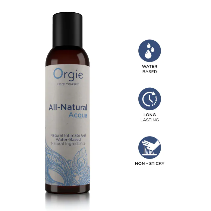 Лубрикант на водній основі Orgie All Natural Acqua 150 мл — фото 3