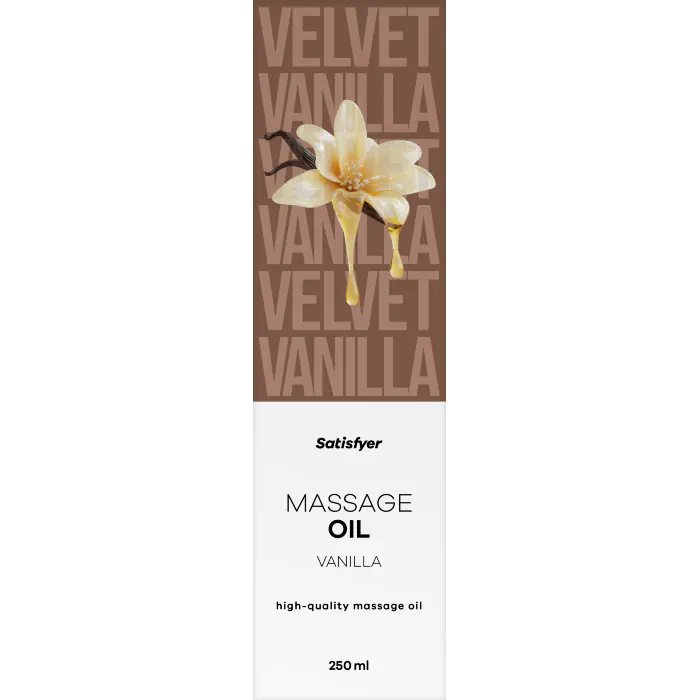 Масажна олія Satisfyer Massage Oil Vanilla 250 мл — фото 16