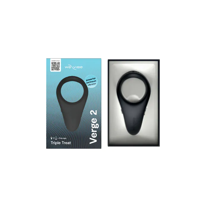 Смарт віброкільце We-Vibe Verge 2 Black — фото 19