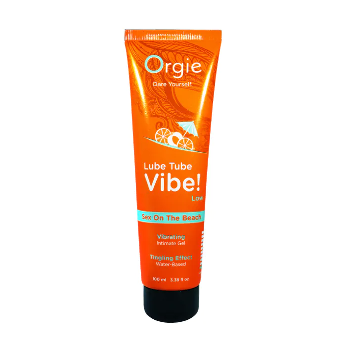 Збуджуючий їстівний лубрикант-рідкий вібратор Orgie Lube Tube Vibe! Sex on the beach 100 мл