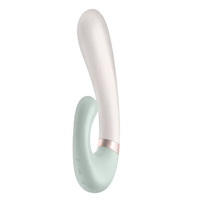 Смарт вібратор Satisfyer Heat Wave mint — фото 2