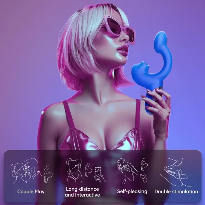 Смарт-вібратор Magic Motion Ponder Blue — фото 12