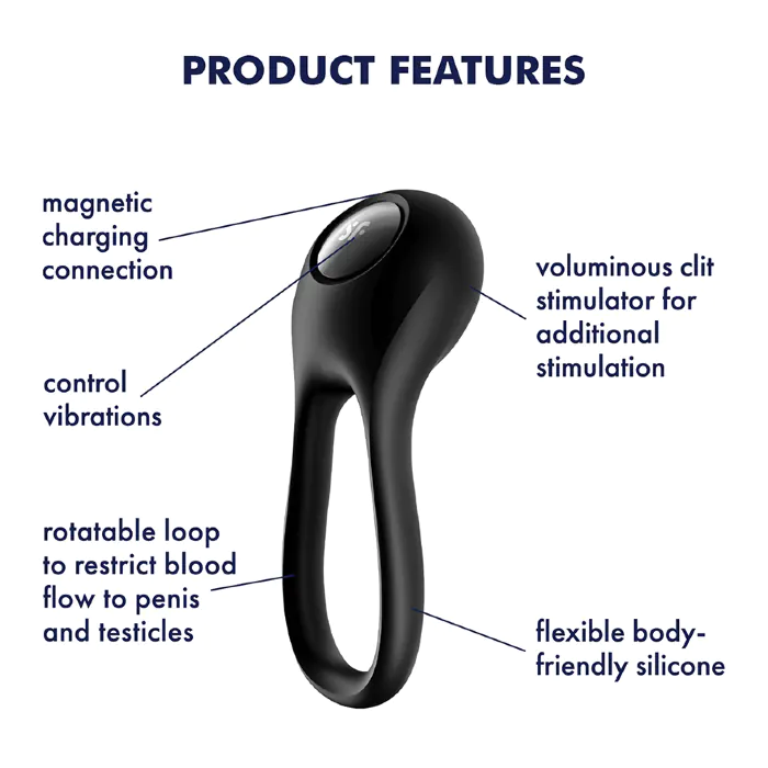 Ерекційне кільце Satisfyer Majestic Duo — фото 7