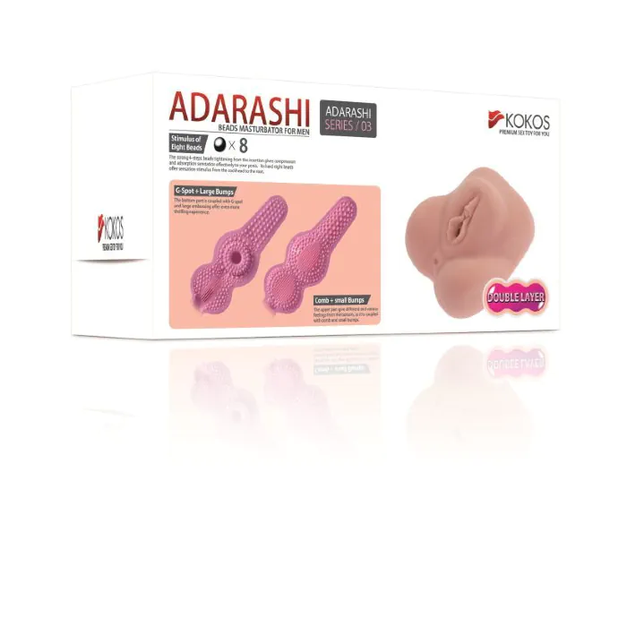 Мастурбатор Kokos Adarashi-3 Double Layer — фото 6