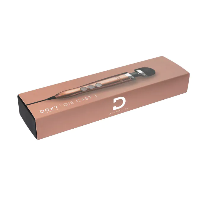Вібромасажер Doxy Die Cast 3 Rose Gold — фото 5