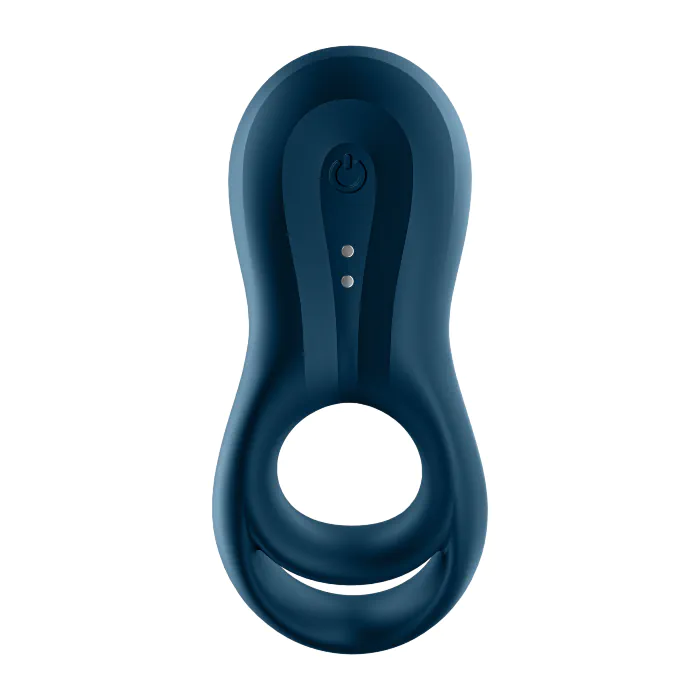 Ерекційне кільце Satisfyer Epic Duo Connect App Blue — фото 2