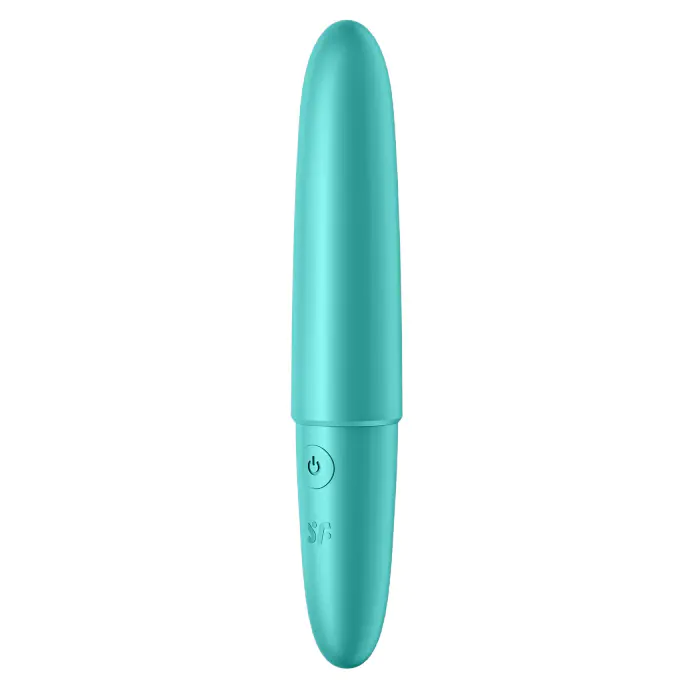 Вібратор для клітора Ultra Power Bullet 6 Turquoise — фото 2