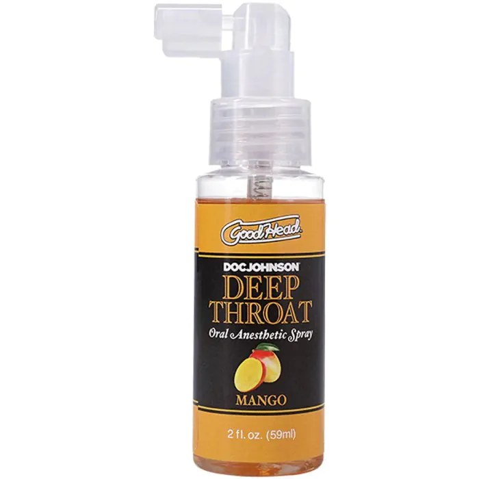 Спрей для мінету Doc Johnson GoodHead DeepThroat Spray Mango 59 мл