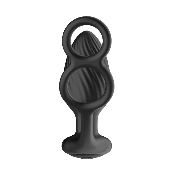 Анальна вібропробка Nexus Tornado Cock and Ball Ring — фото 4