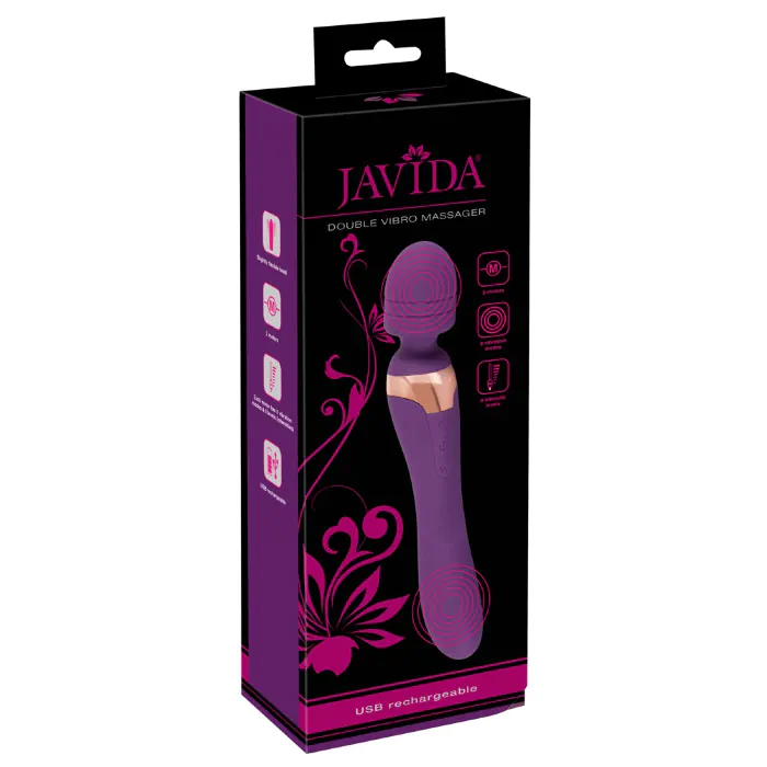 Вібратор Javida Double Vibro Massager — фото 2
